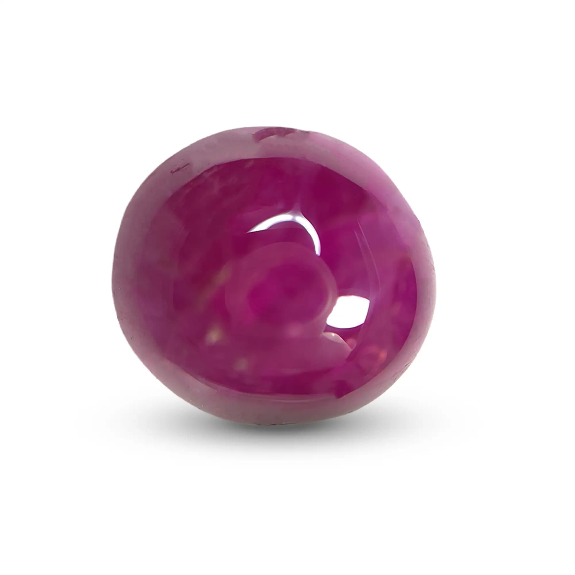 Natural Unheated Ruby (Manik) 3.96 Ct, Oval, Burma – IGTL Certified – front view