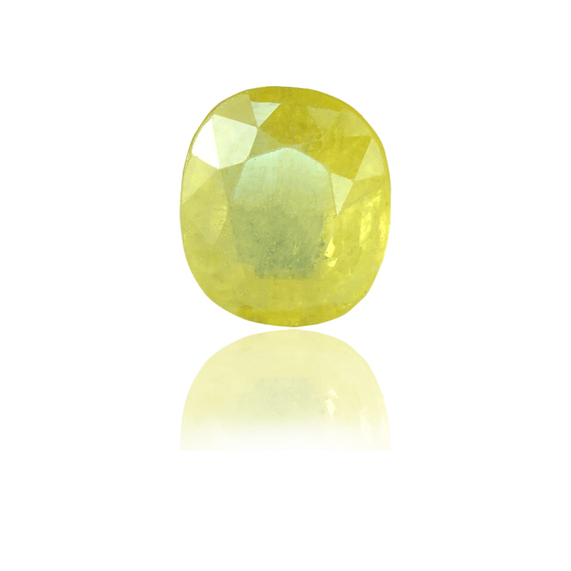 Yellow Sapphire · Cushion
