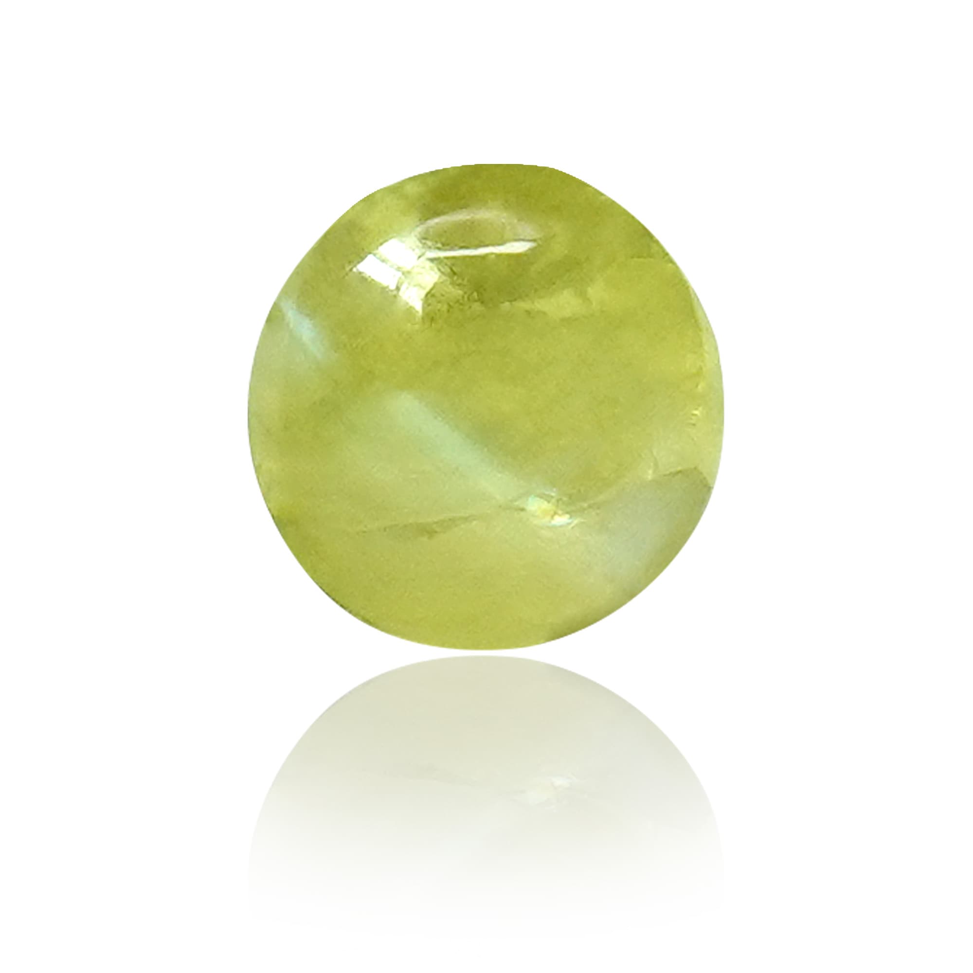 Natural Chrysoberyl Cat's Eye (Lehsunia) 1.35 Ct, Oval – IGTL Certified – front view