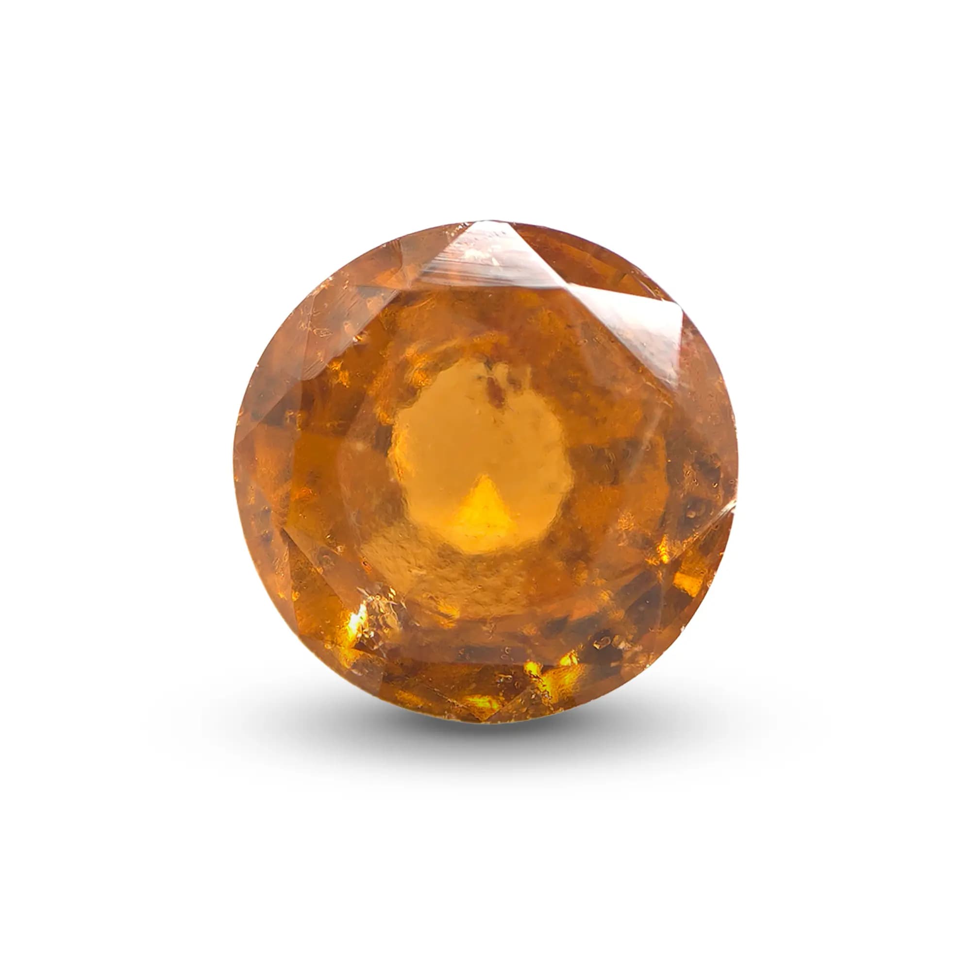 Hessonite Garnet · Round