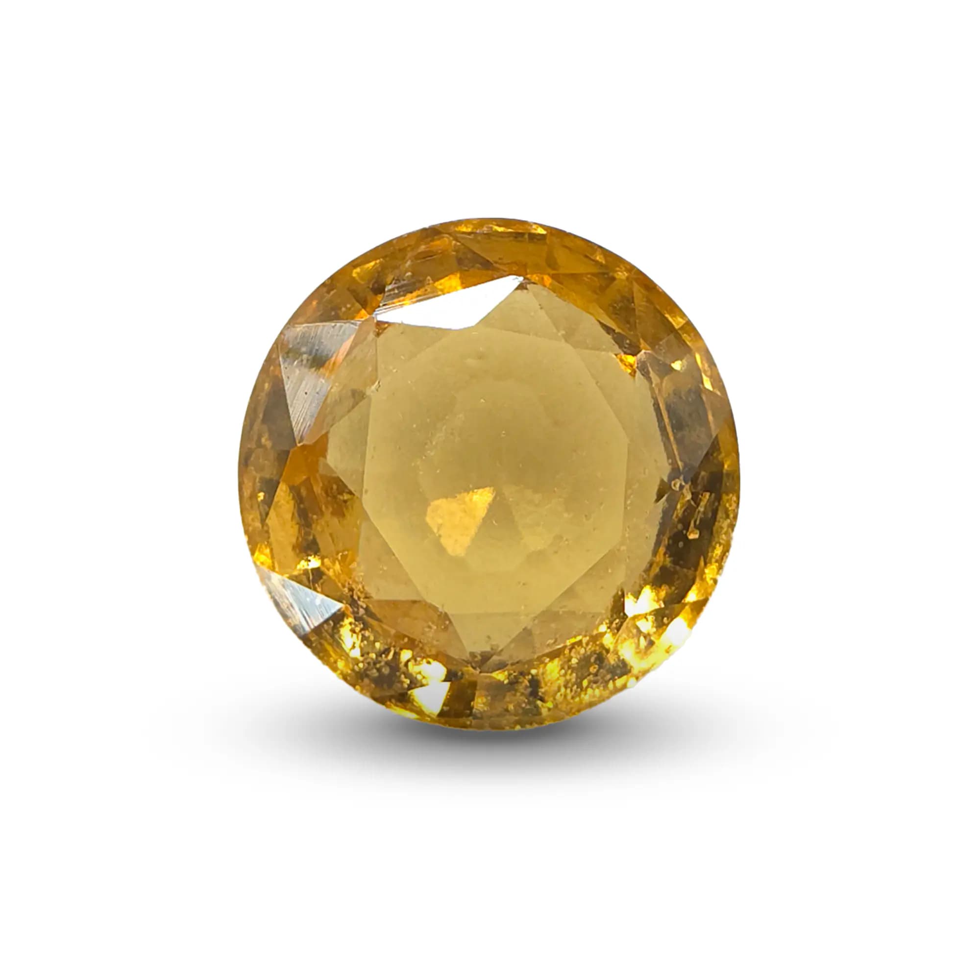 Hessonite Garnet · Round