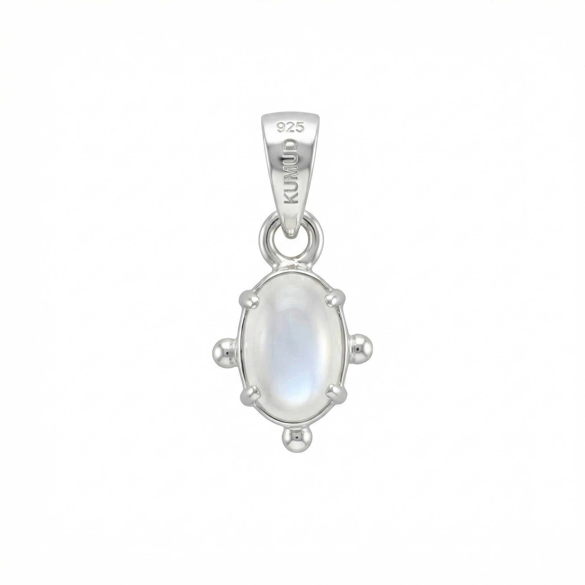 Moonstone Pendant in Silver (Design K5-170)