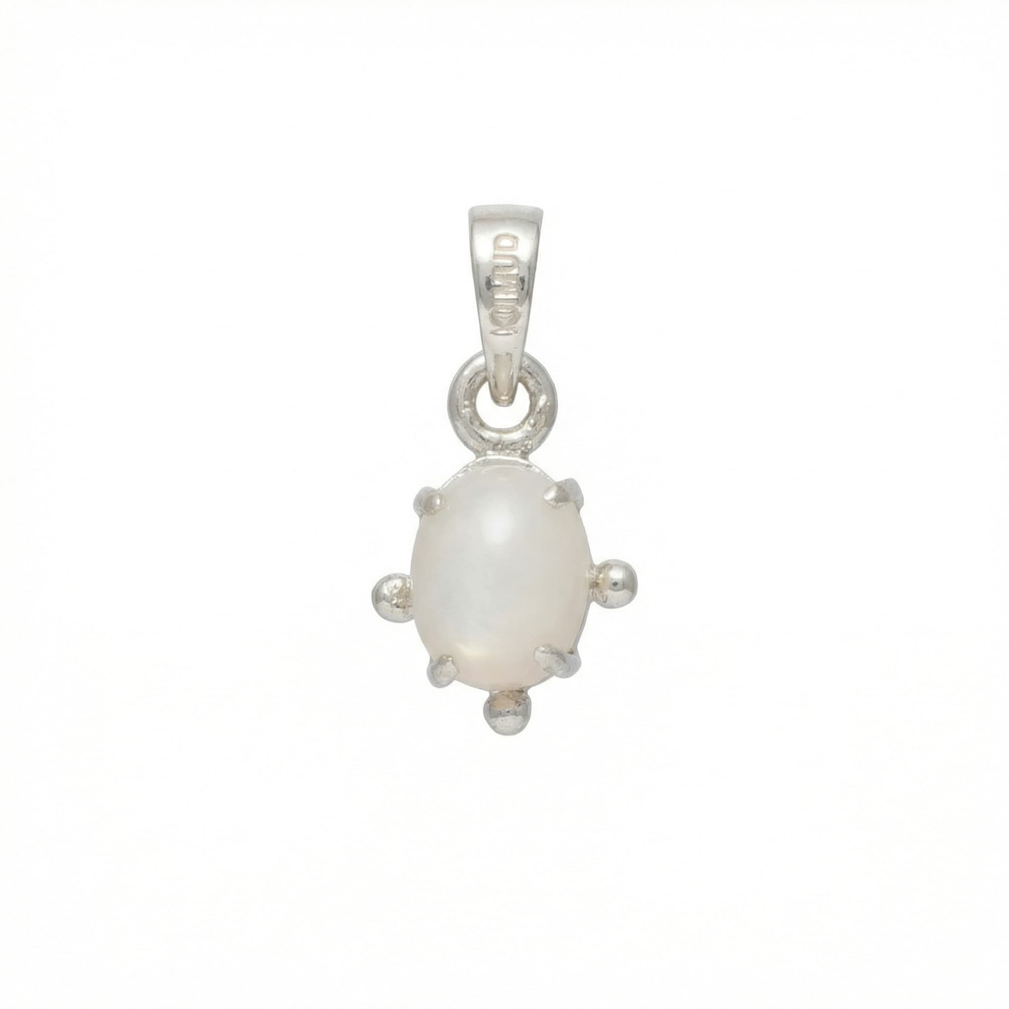 Moonstone Pendant in Silver (Design K5-174)