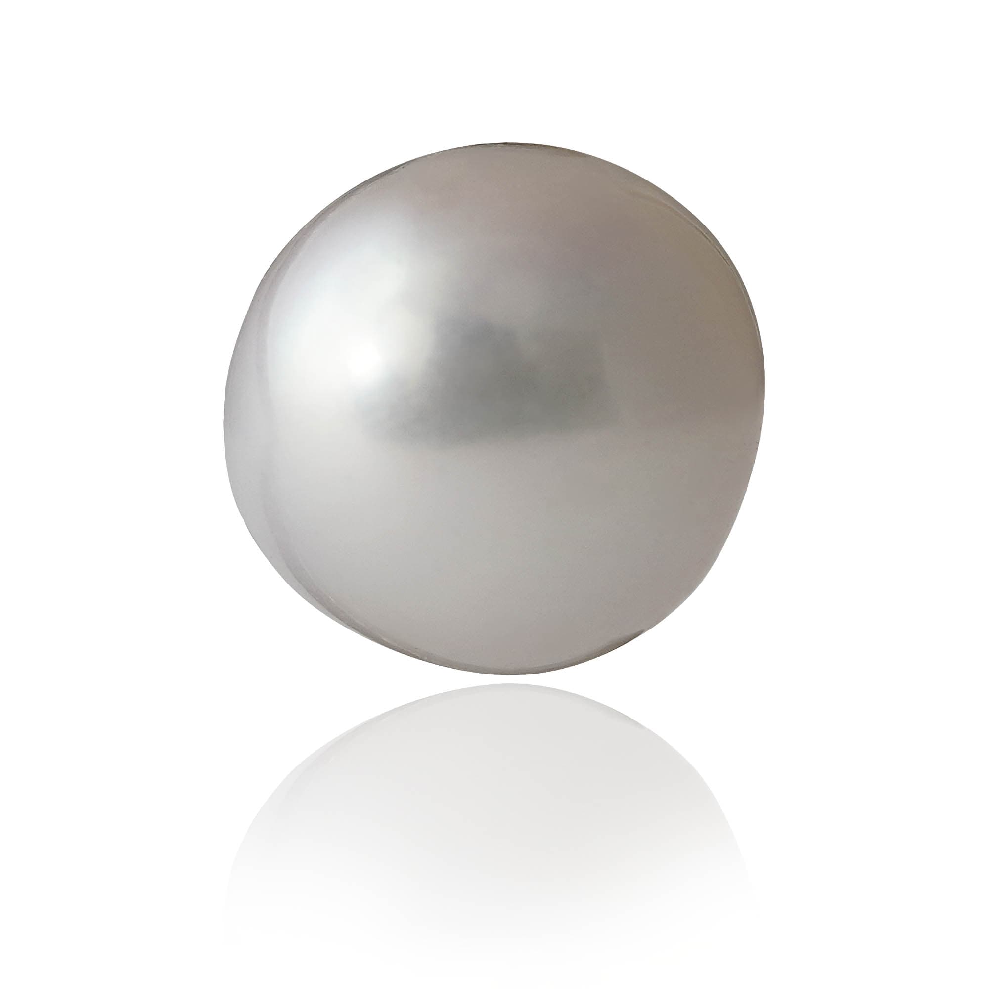 Freshwater Pearl (Moti) 3.69 Ct, Round (Lot PER002) – IGTL Certified – front view