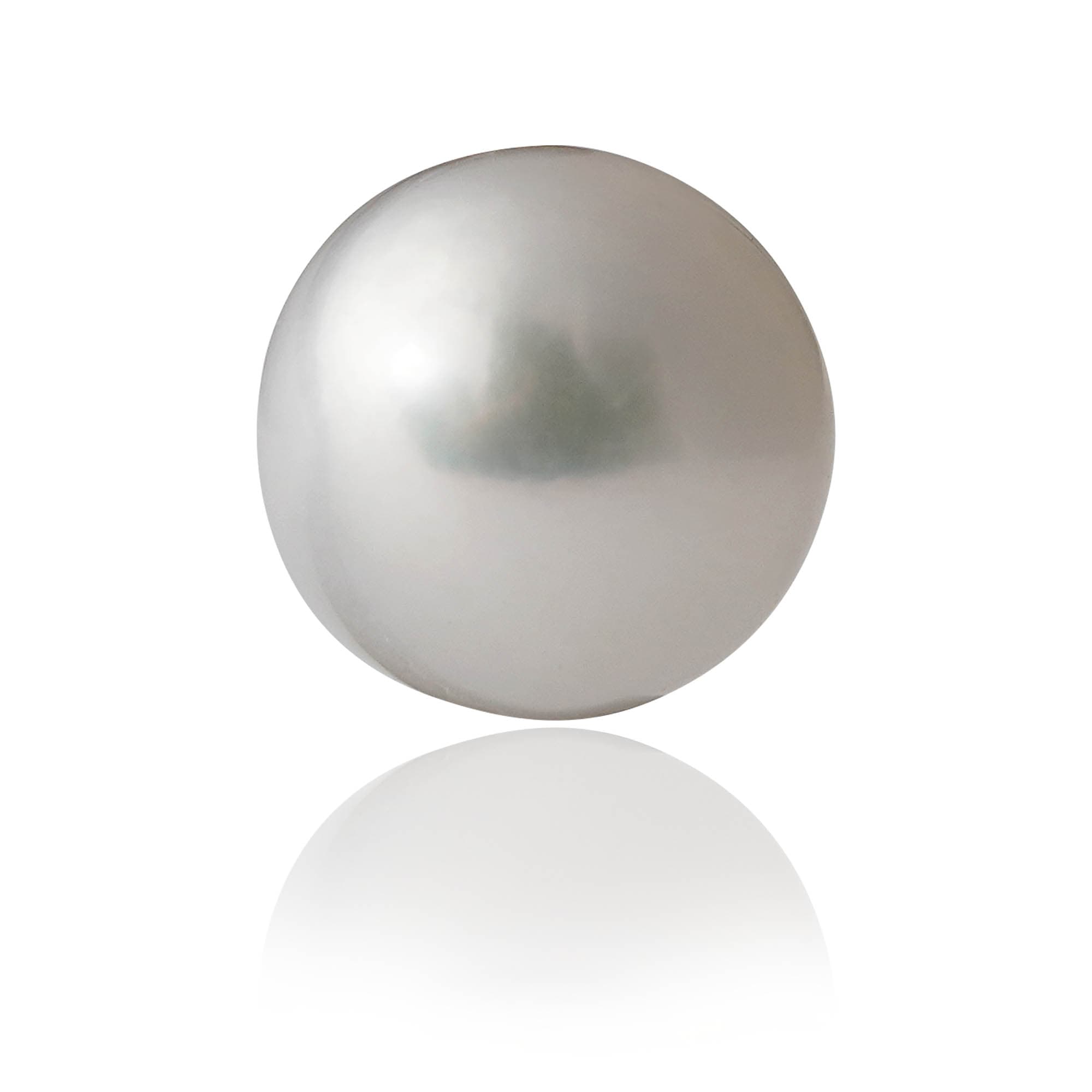 Freshwater Pearl (Moti) 2.28 Ct, Round (Lot PER004) – IGTL Certified – front view