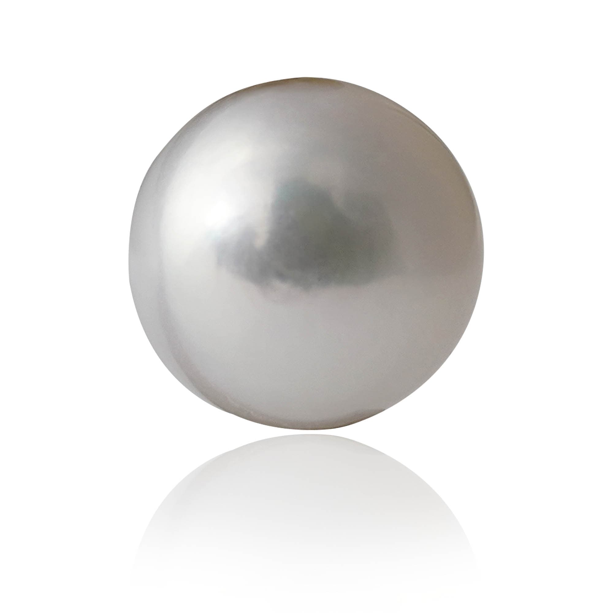 Freshwater Pearl (Moti) 2.17 Ct, Round (Lot PER005) – IGTL Certified – front view
