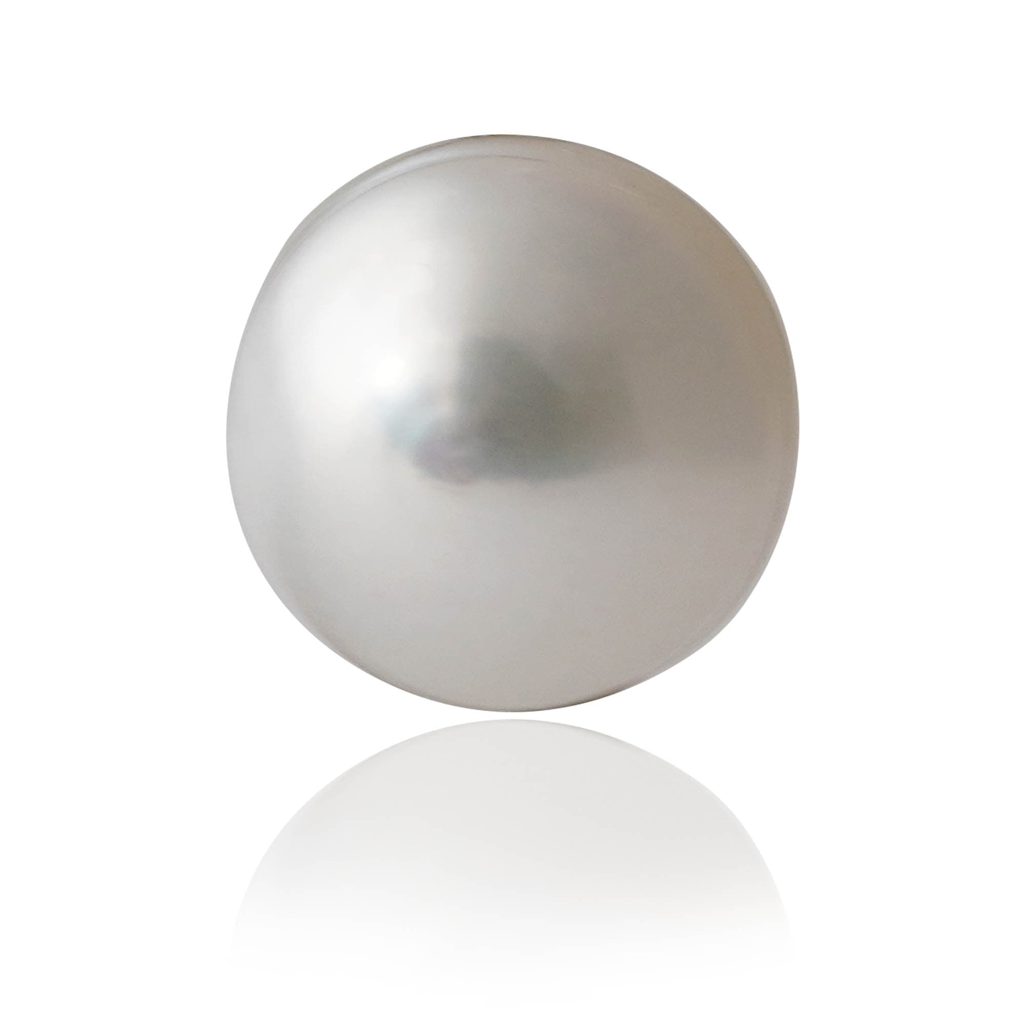 Freshwater Pearl (Moti) 2.17 Ct, Round (Lot PER006) – IGTL Certified – front view