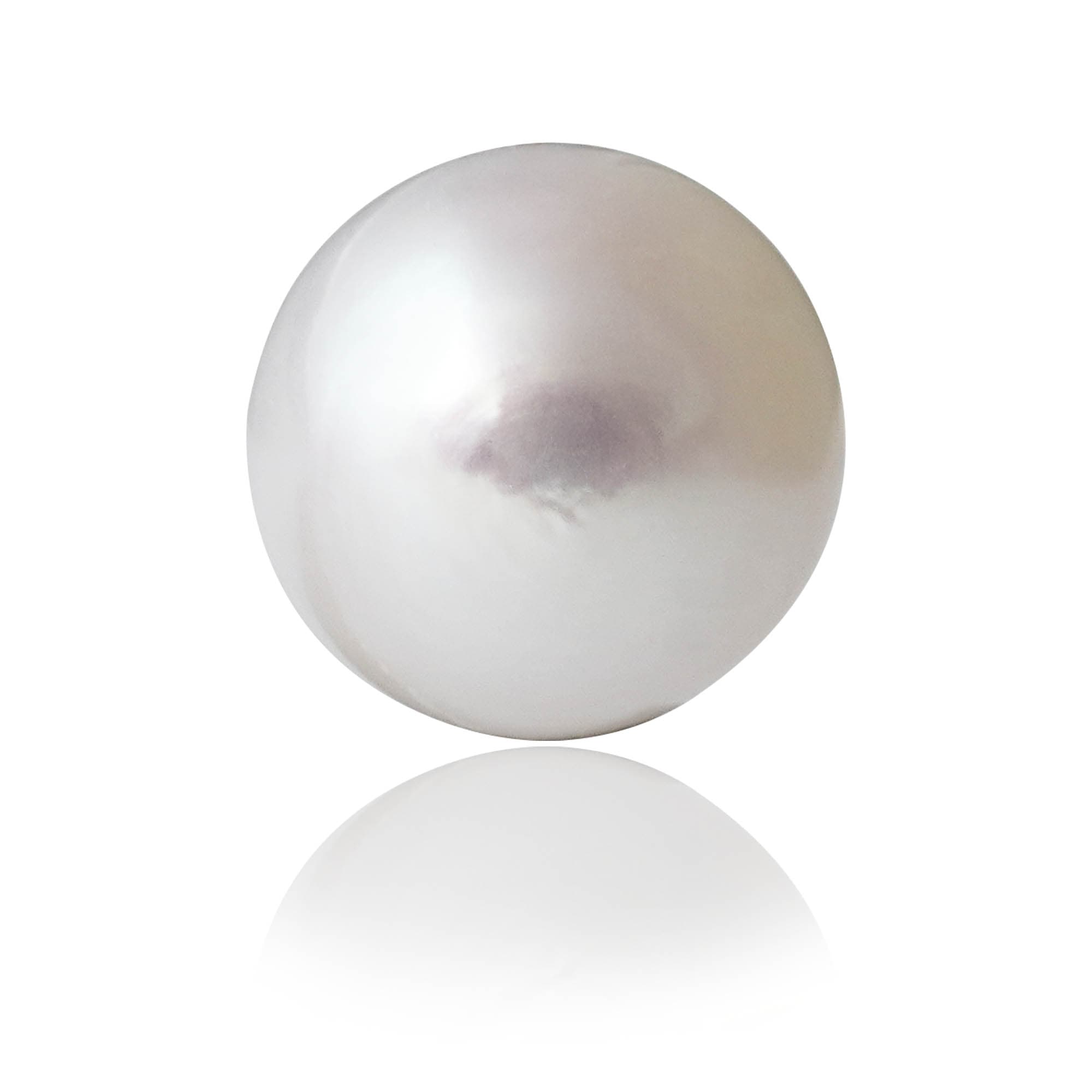 Freshwater Pearl (Moti) 2.12 Ct, Round – IGTL Certified – front view